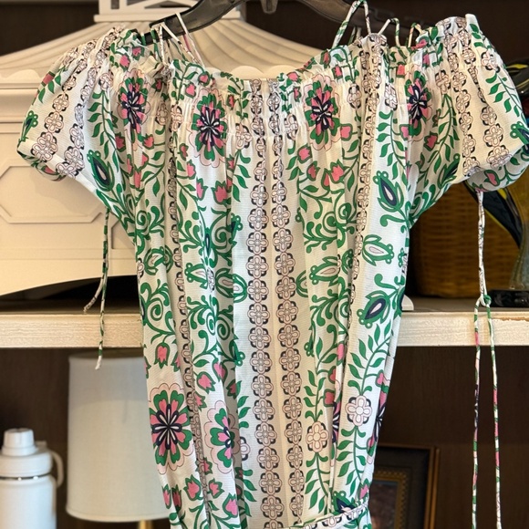 Tory Burch Asilomar Garden Party Asilomar Floral Dress sz 0 - Picture 7 of 7